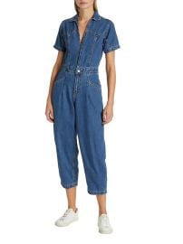 Shop Free People Marla Denim Jumpsuit at Saks Fifth Avenue